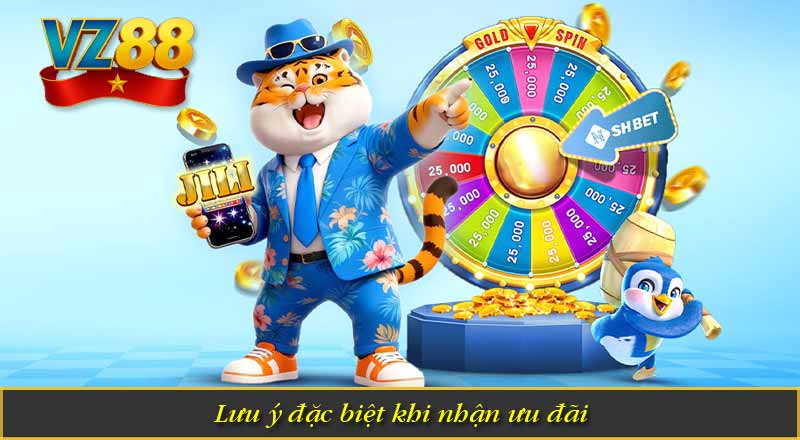 Khuyến Mãi Hoàn Trả 3% - Ưu Đãi Tri Ân Hội Viên VZ88 7 Lưu ý đặc biệt khi nhận ưu đãi