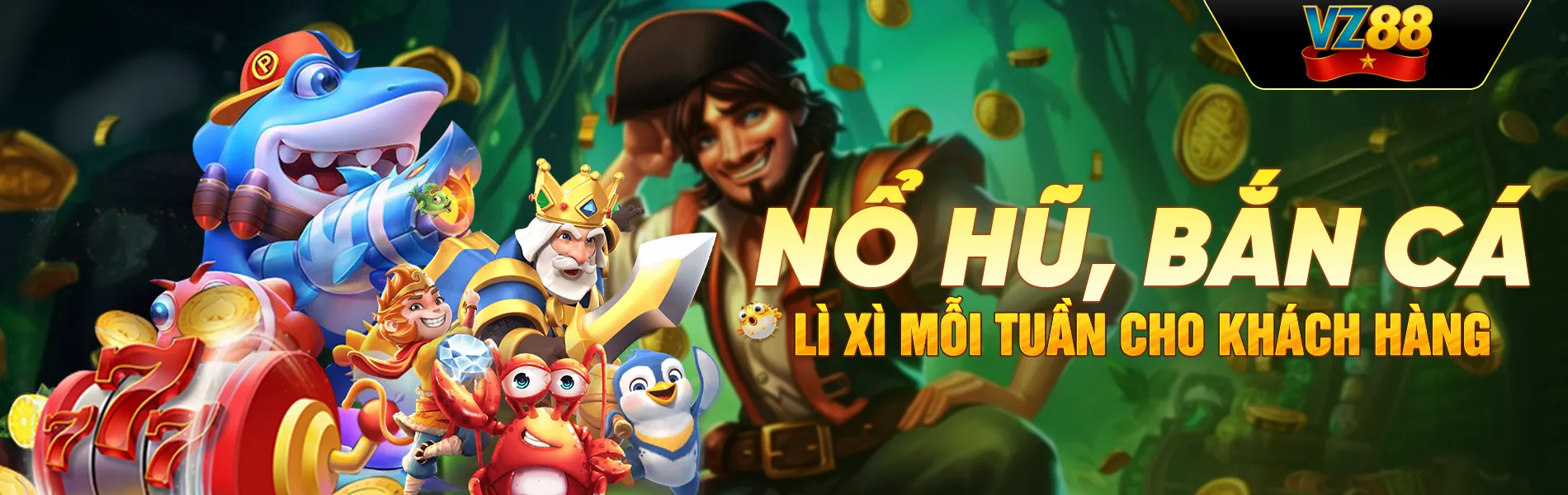vz88 nổ hũ bắn cá lì xì mỗi tuần